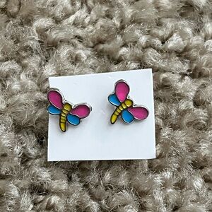 Colorful Butterfly Earrings